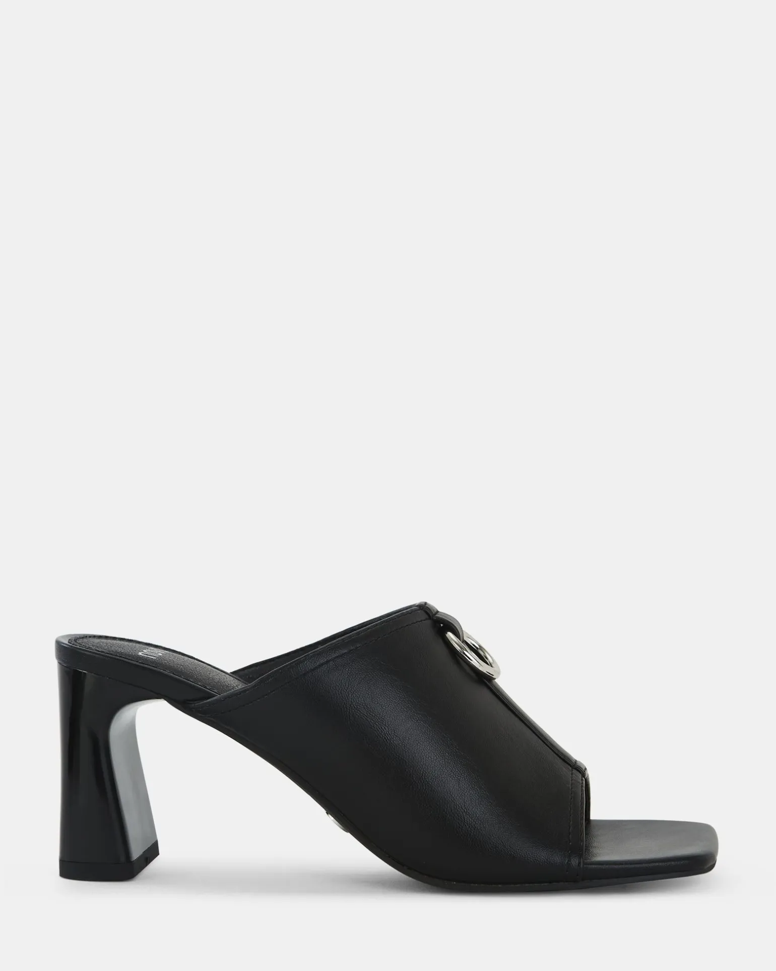 FRODO BLACK Open Toe Heels