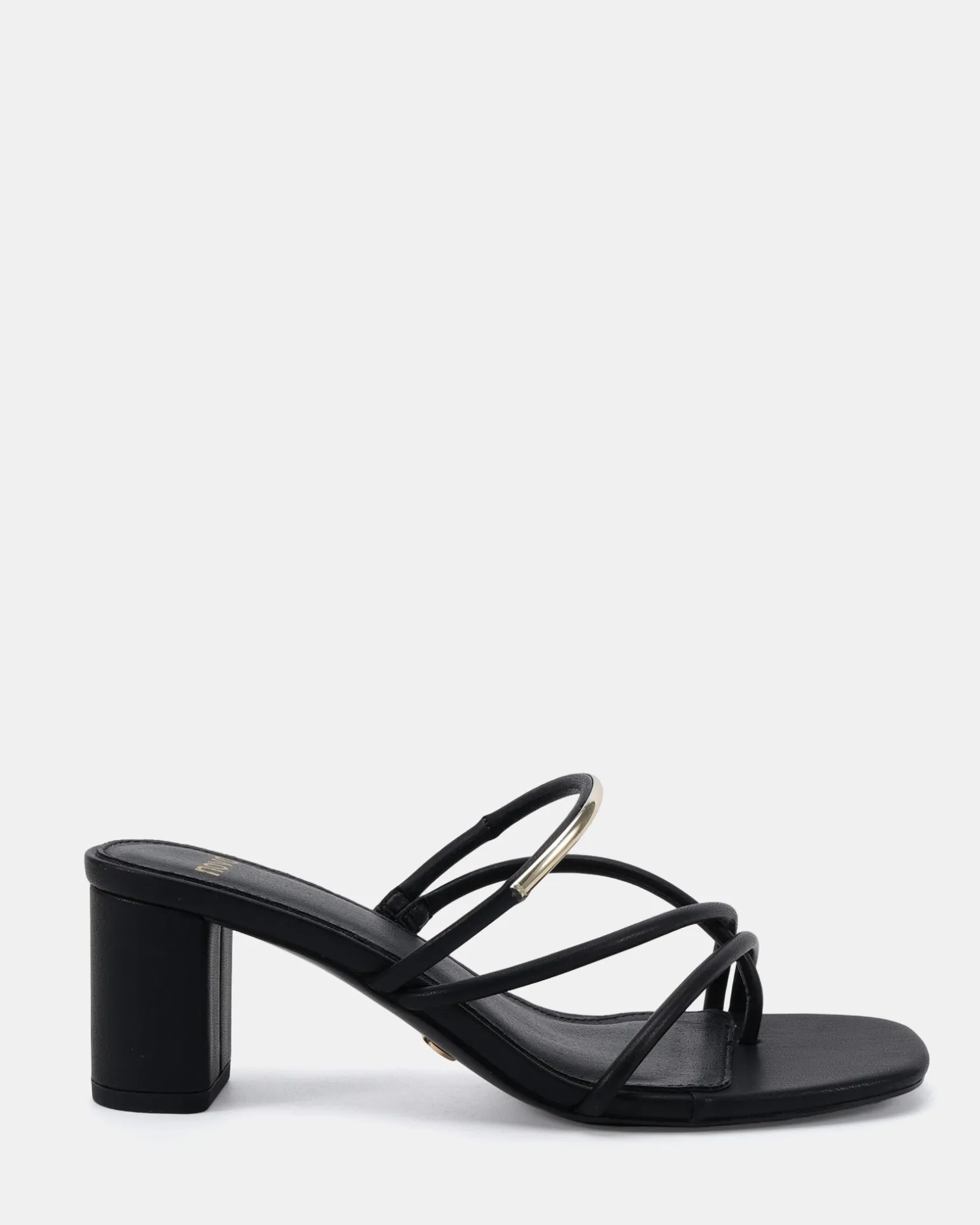 FUMING BLACK Mules