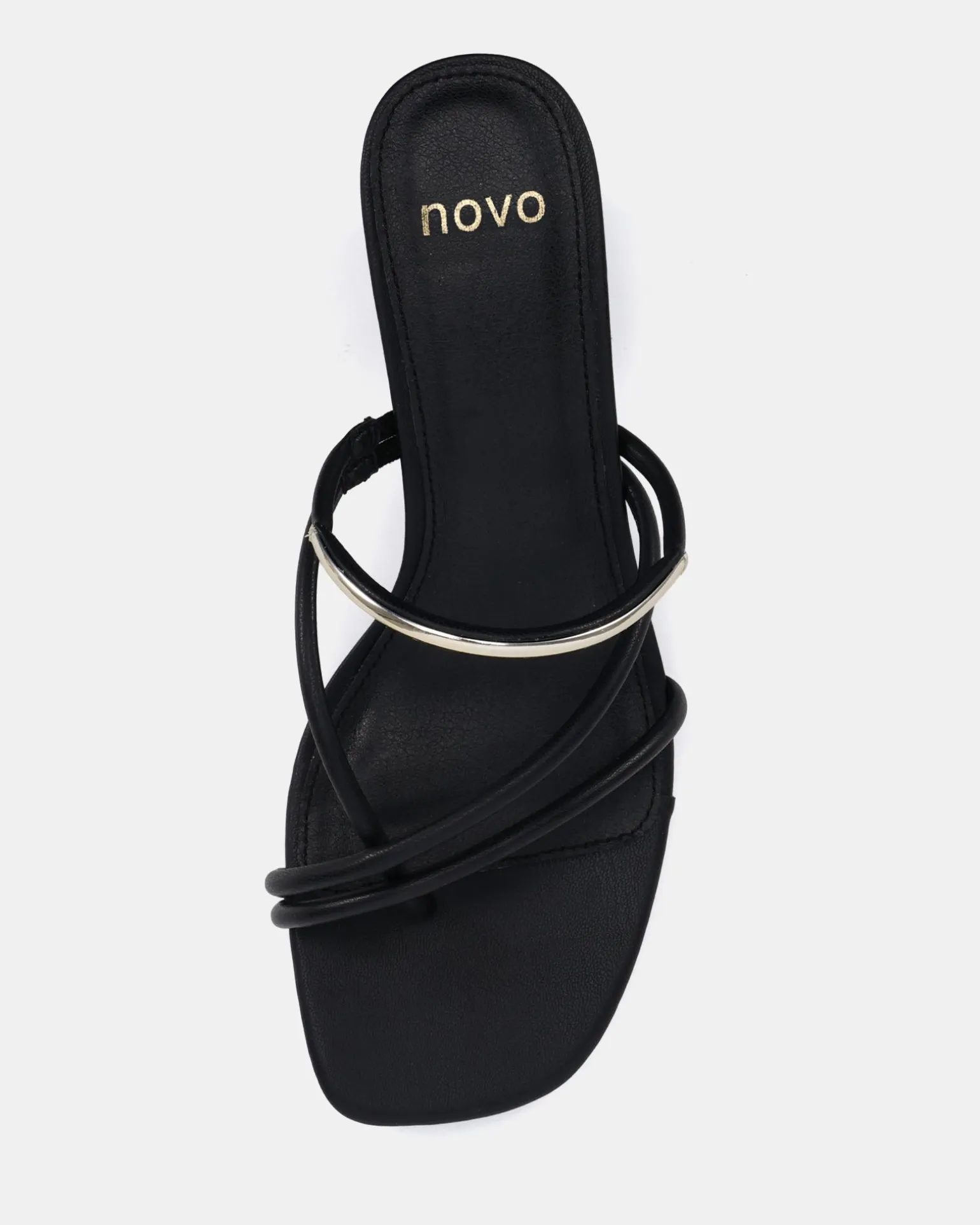 FUMING BLACK Mules