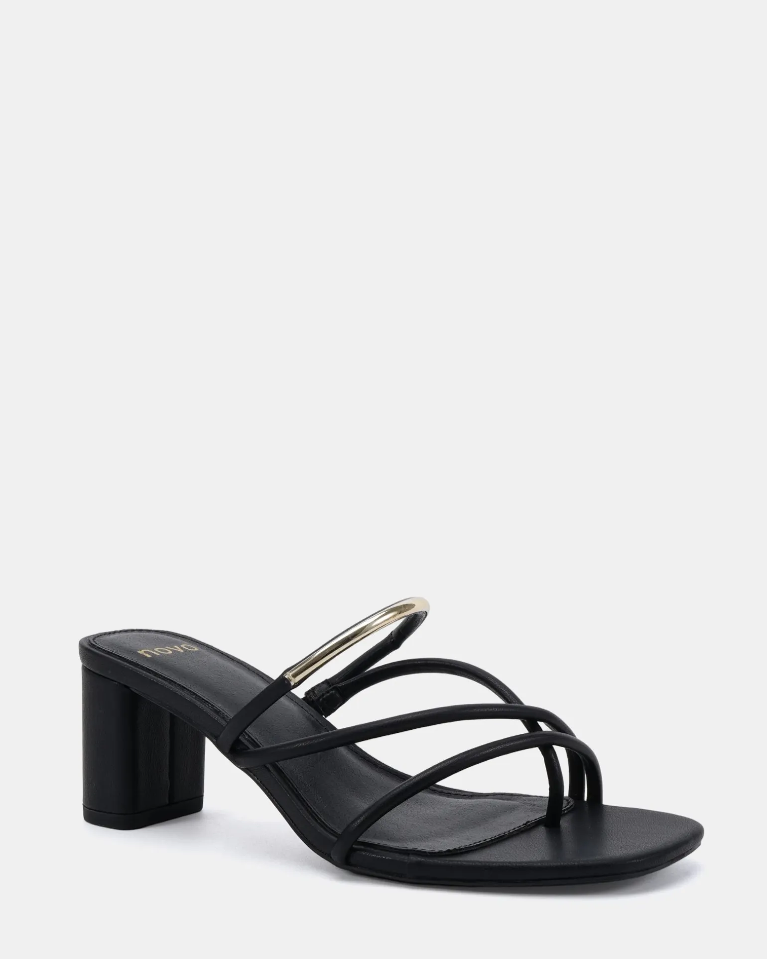 FUMING BLACK Mules