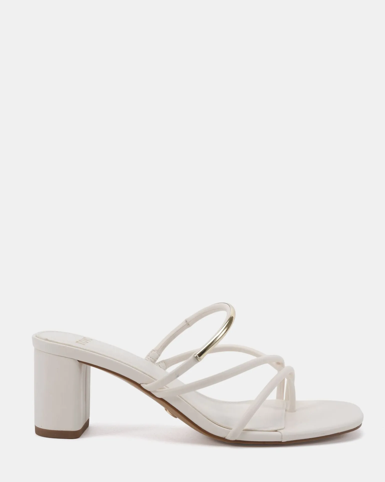 FUMING WHITE Mid Heels