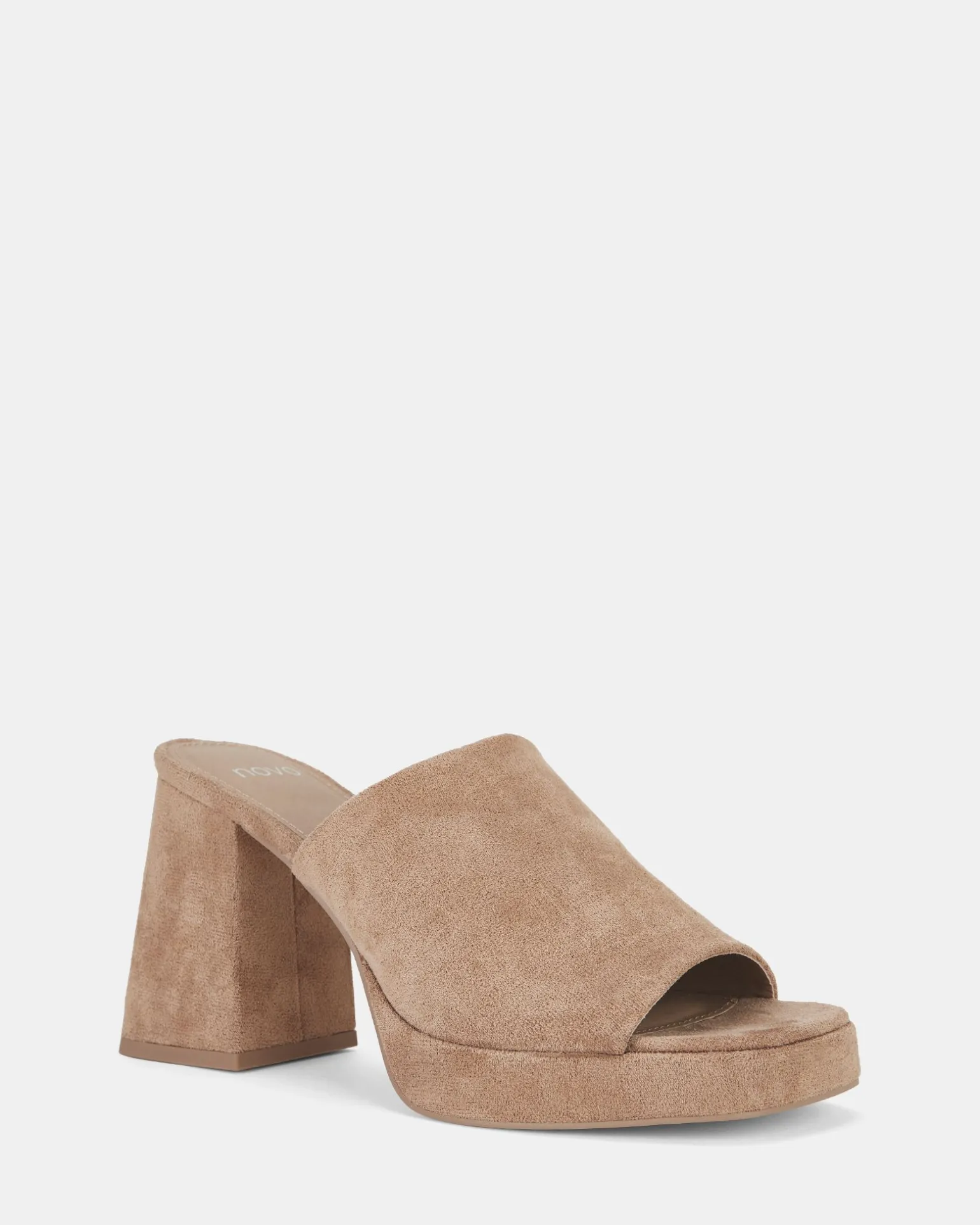FUTURA CAMEL Open Toe Heels