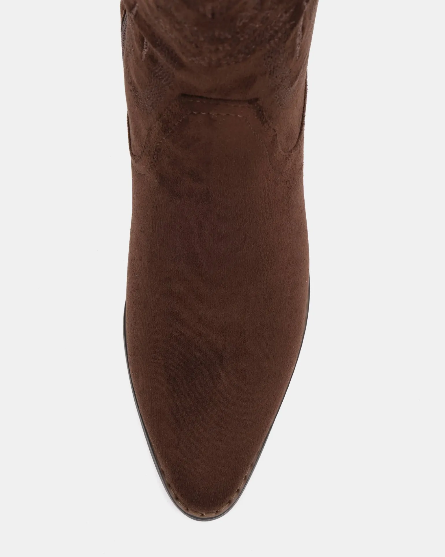 HALLOW ESPRESSO SUEDE Long Boots