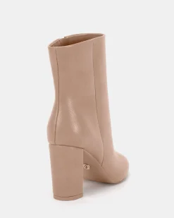 HOLLIE NUDE Ankle Boots