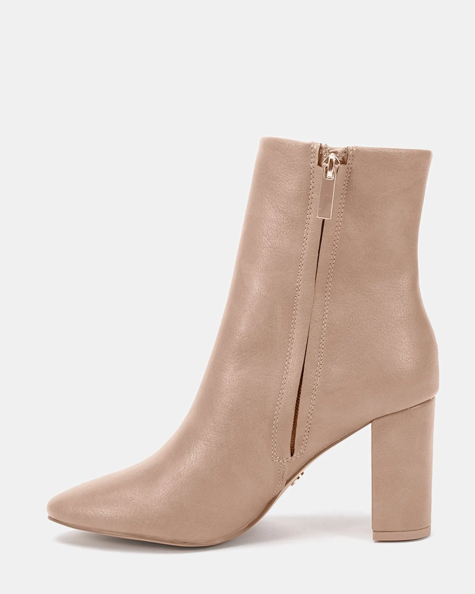 HOLLIE NUDE Ankle Boots