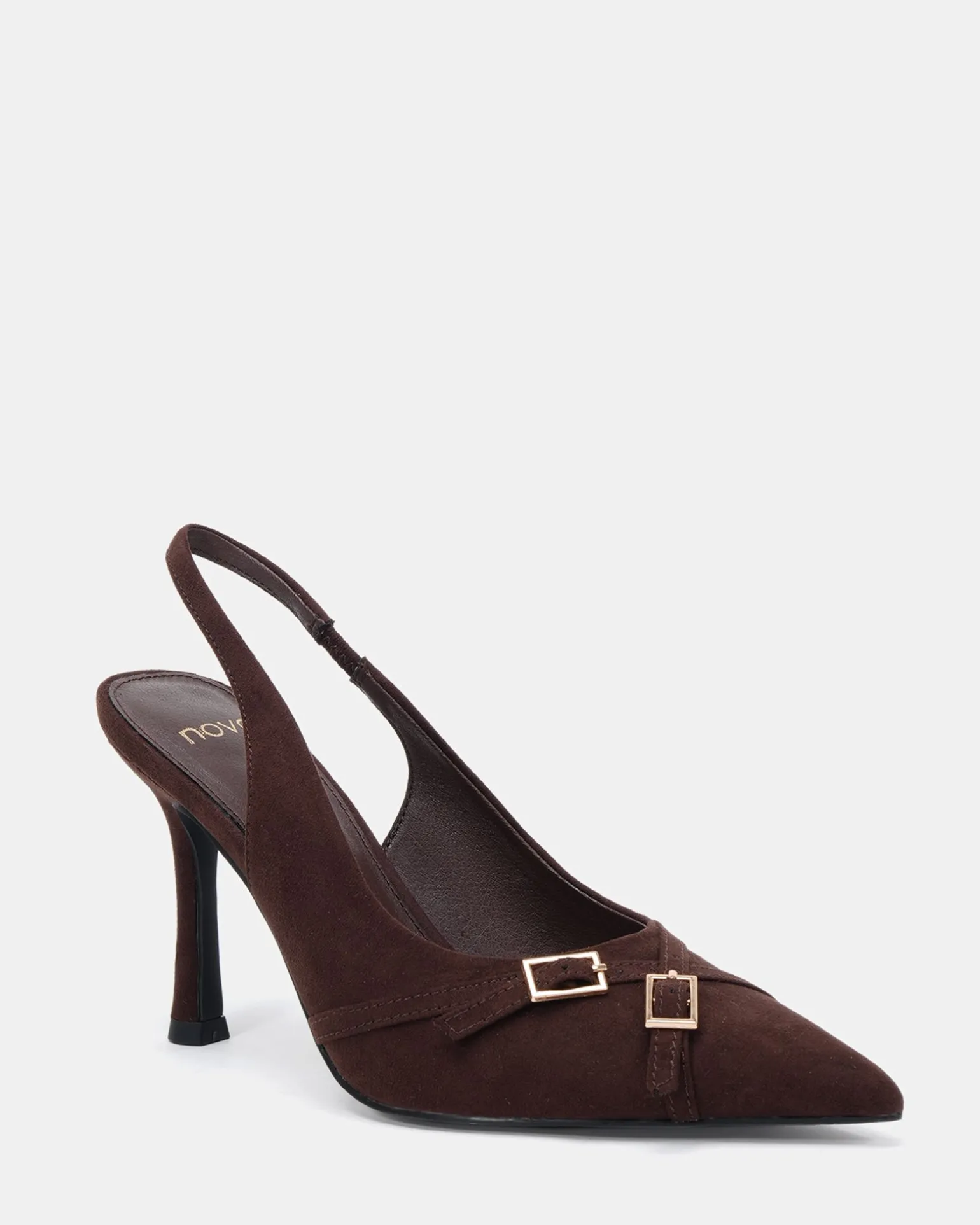IGGI ESPRESSO SUEDE High Heels