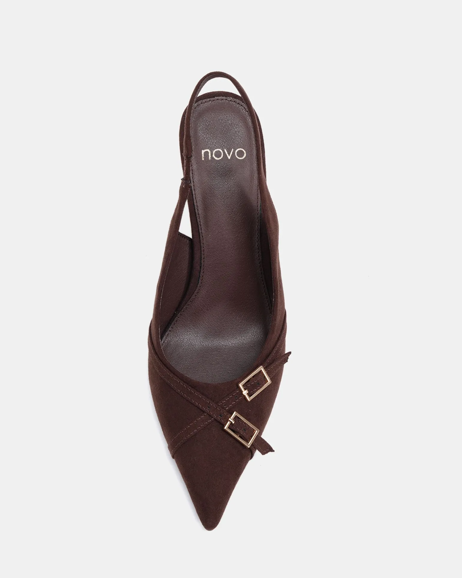 IGGI ESPRESSO SUEDE High Heels