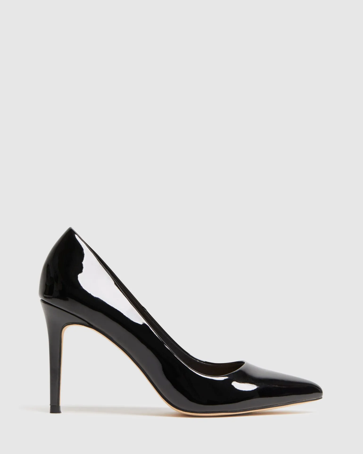 IMPOSSIBLE Black Patent Pumps