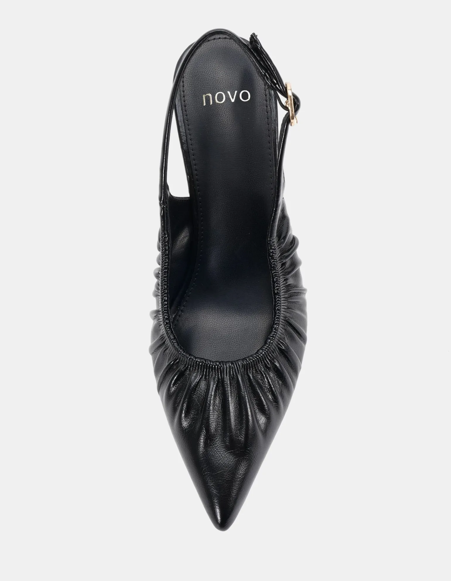 IMPURE BLACK CRINKLE Pumps