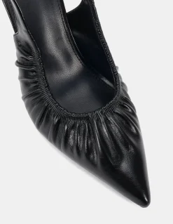 IMPURE BLACK CRINKLE Pumps