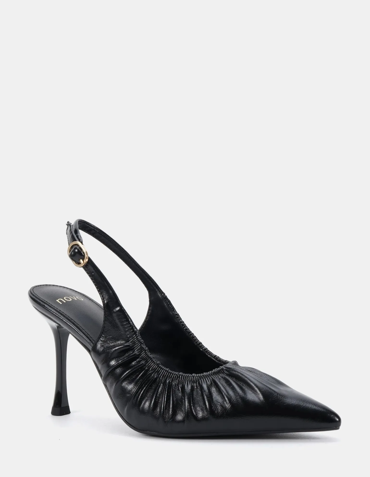 IMPURE BLACK CRINKLE Pumps