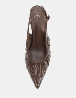 IMPURE MILK CHOCOLATE CRINKLE Pumps