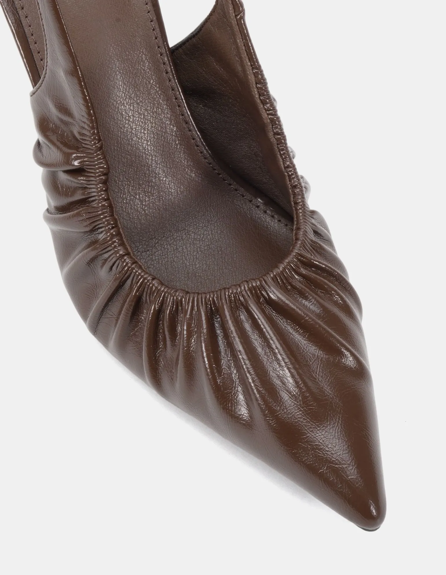 IMPURE MILK CHOCOLATE CRINKLE Pumps