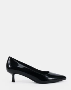INESSA Black Patent Corporate