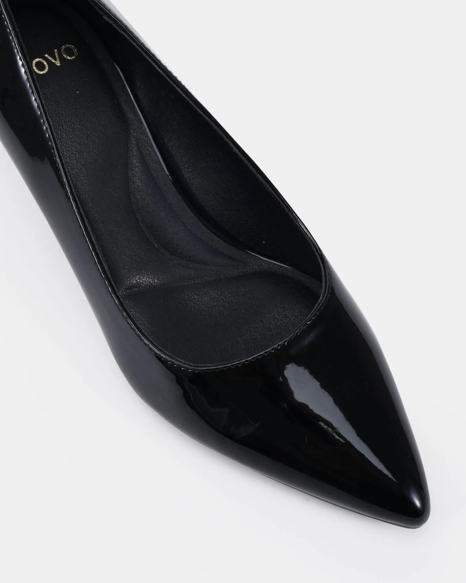 INESSA Black Patent Corporate