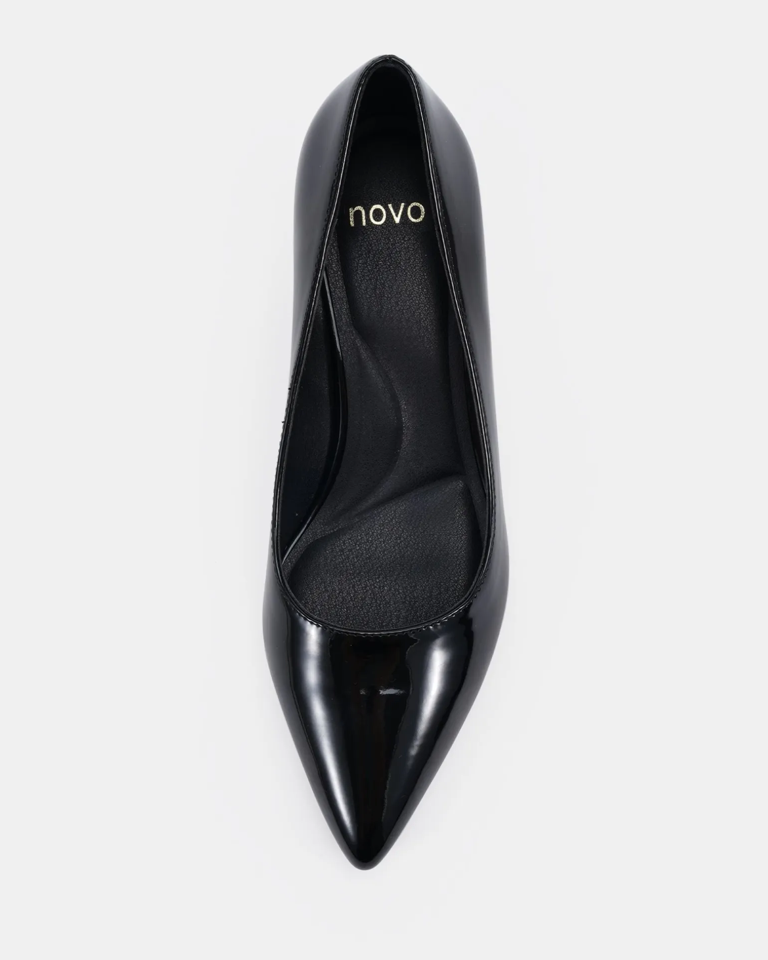 INESSA Black Patent Corporate