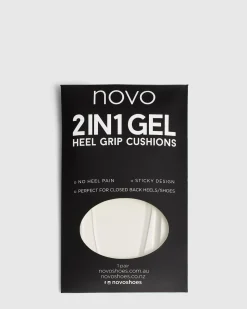 2 IN 1 GEL HEEL GRIP CUSHION Beige