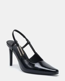 INSPO Black Patent High Heels