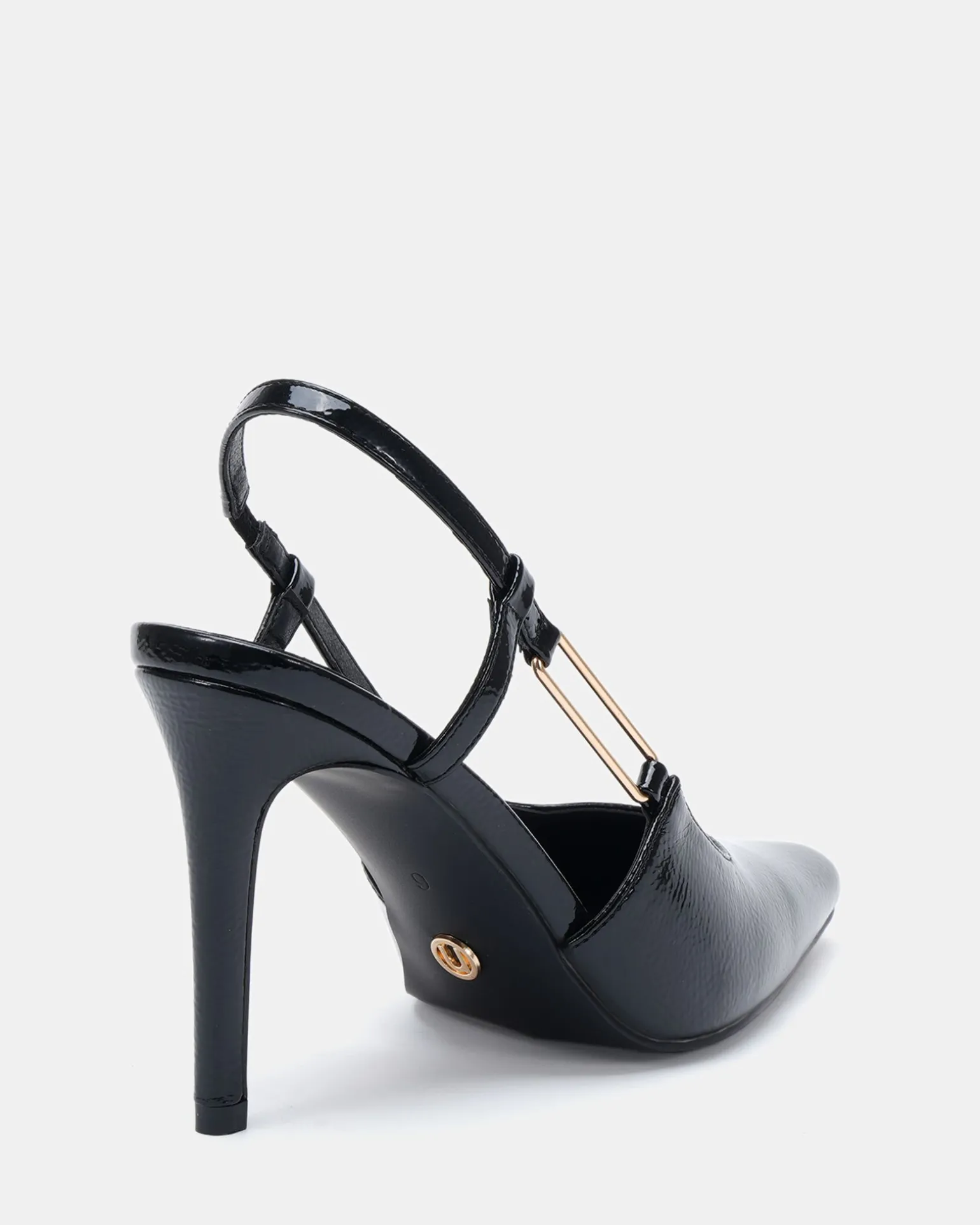 INSPO Black Patent High Heels