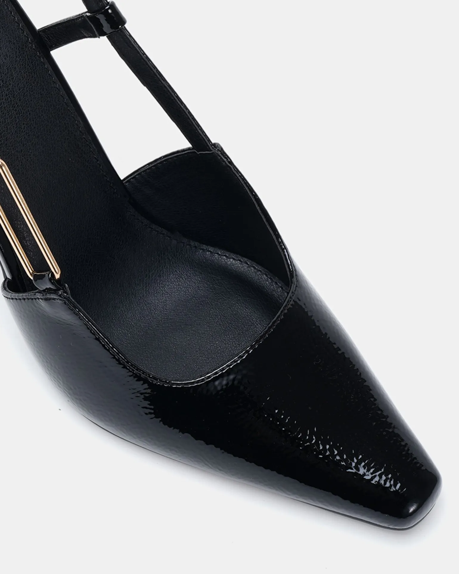 INSPO Black Patent High Heels