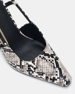 INSPO NATURAL SNAKE High Heels