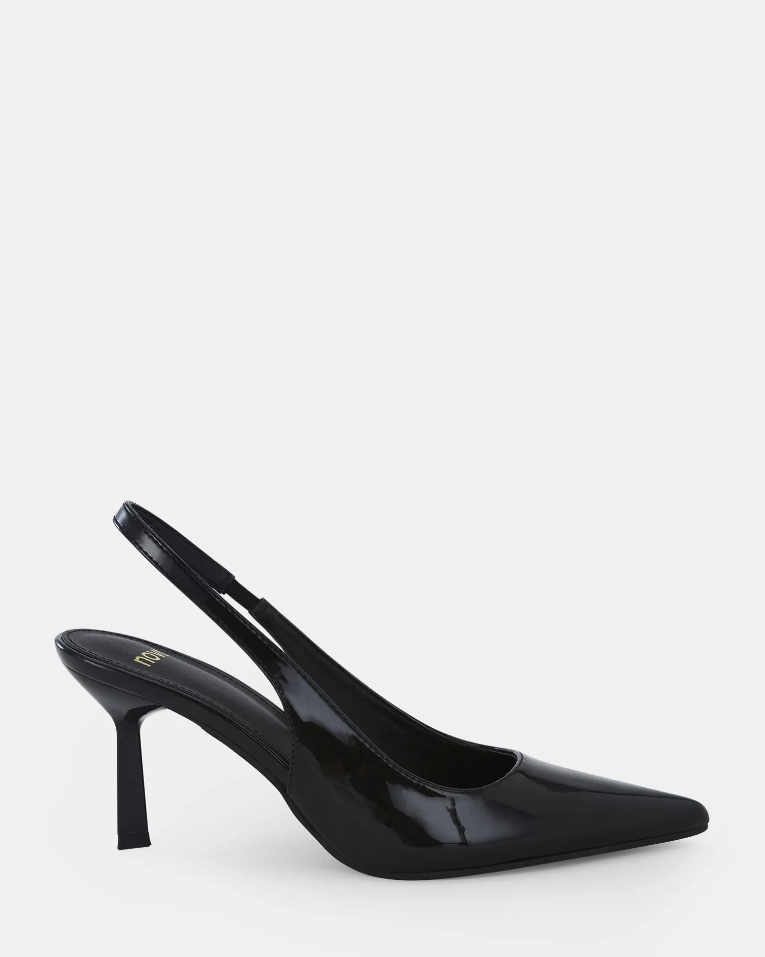 IRAYA Black Patent Pumps