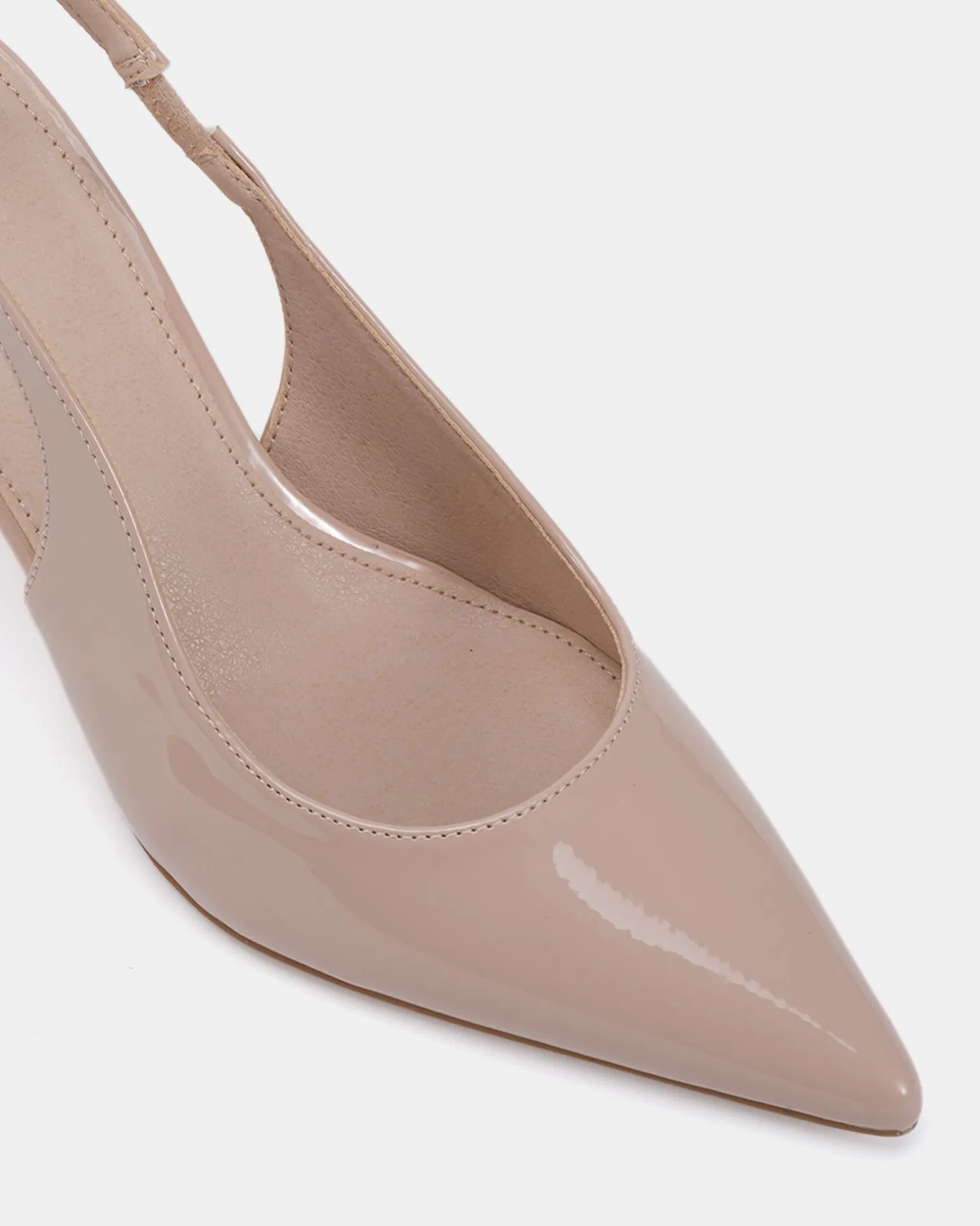 IRAYA NUDE PATENT High Heels