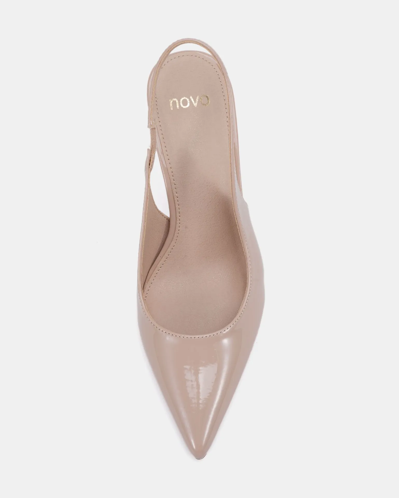 IRAYA NUDE PATENT High Heels