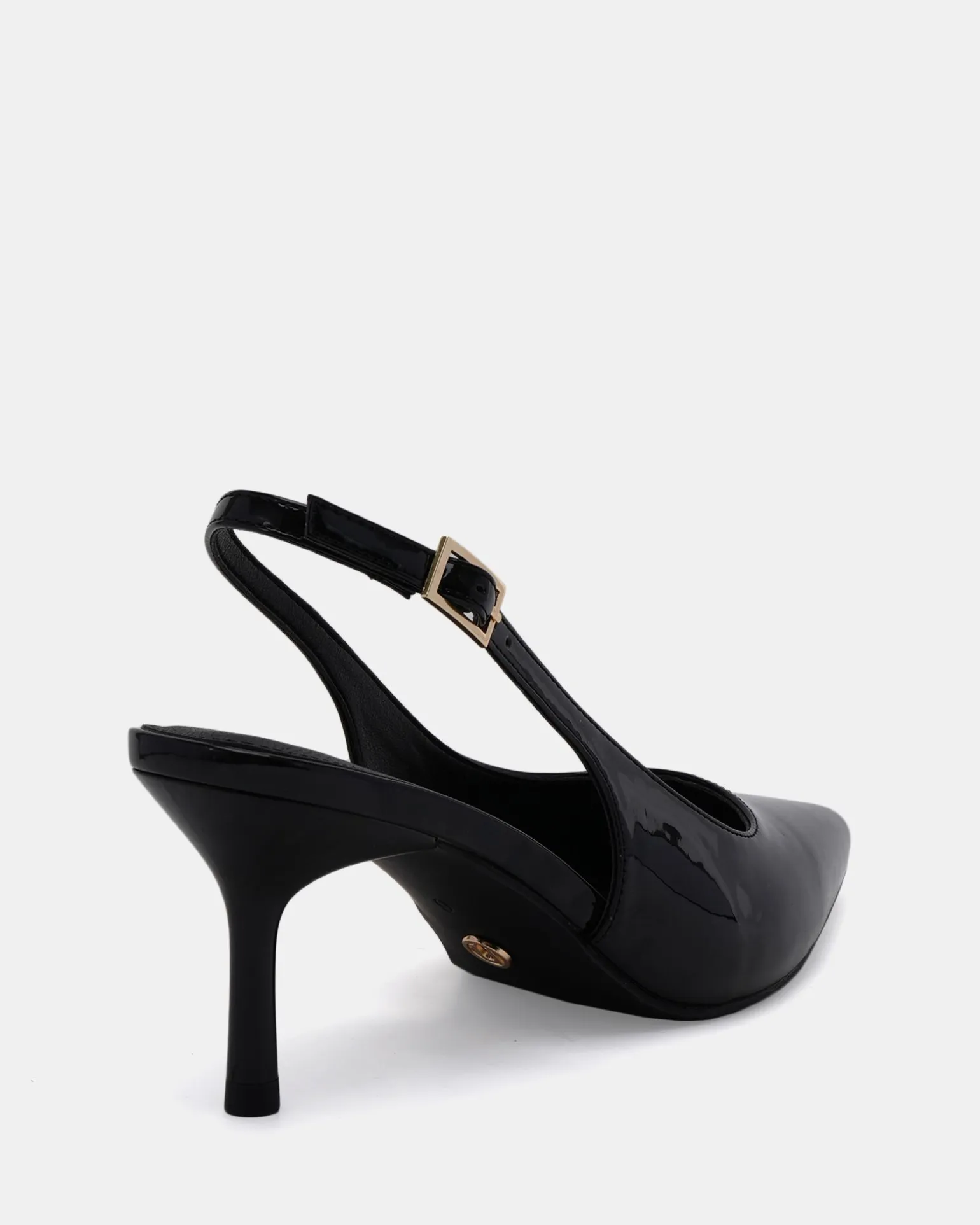 IRMA Black Patent Pumps