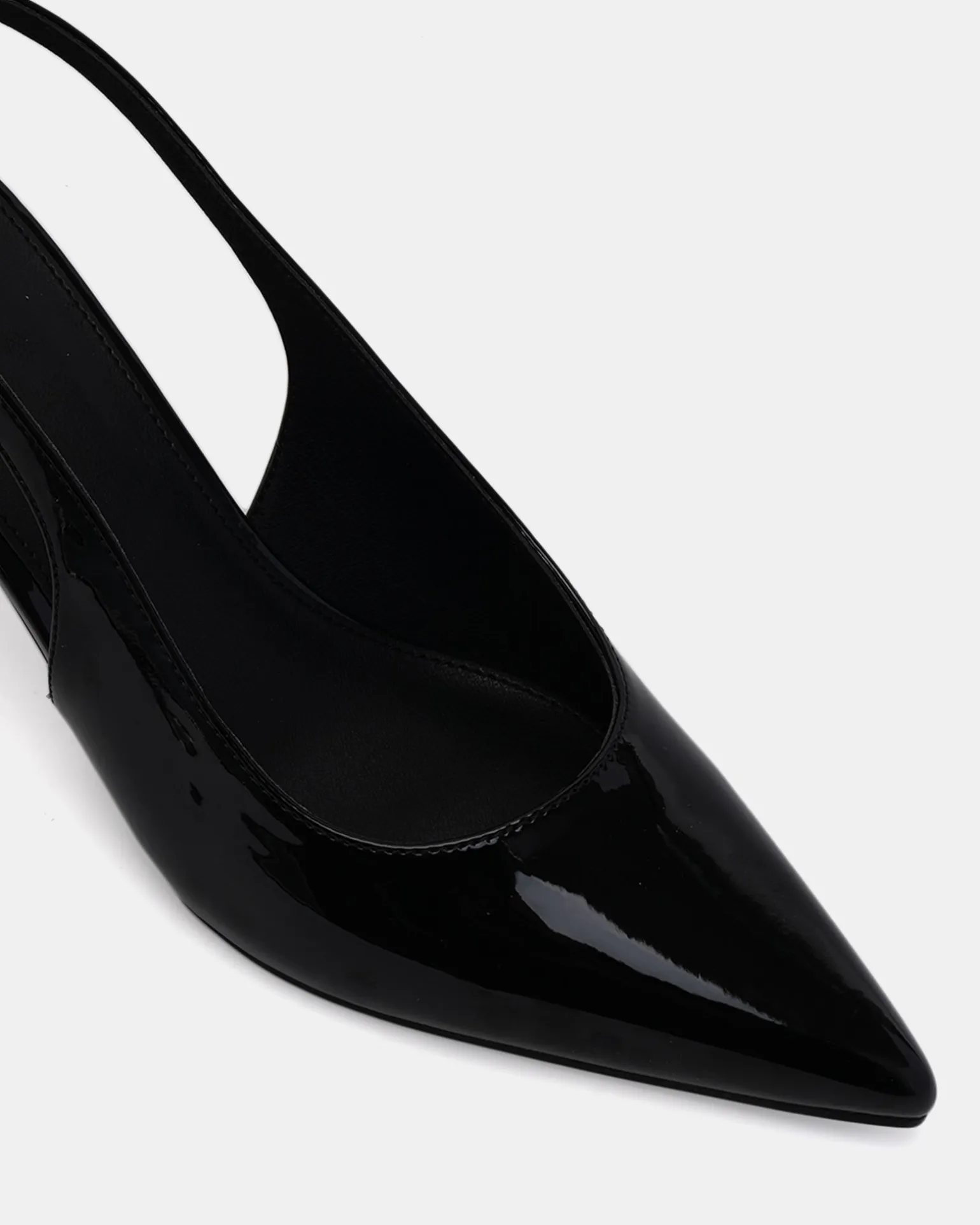 IRMA Black Patent Pumps