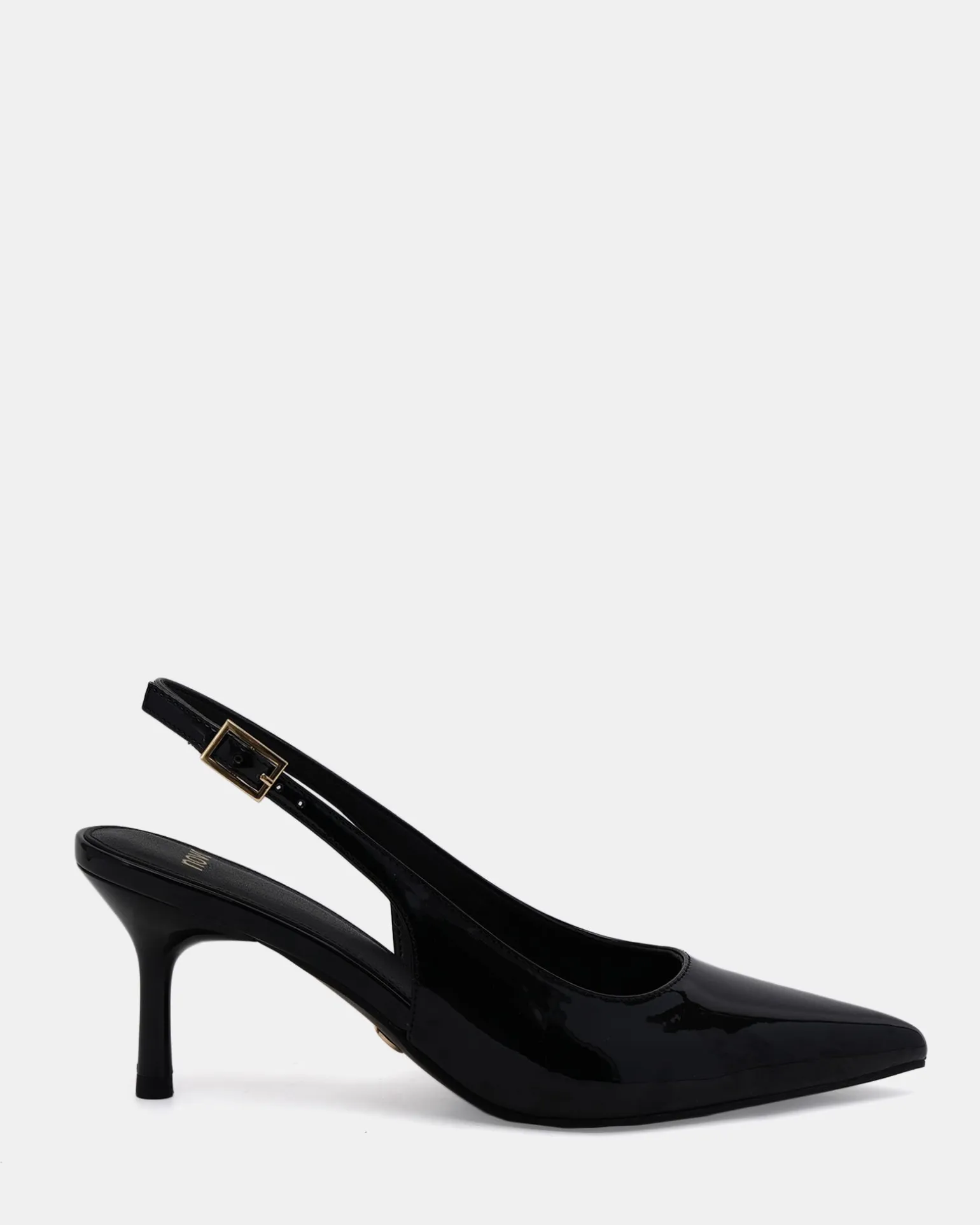 IRMA Black Patent Pumps