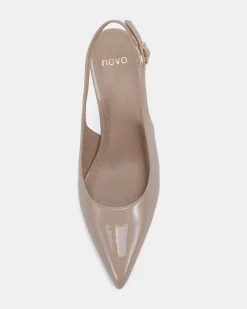 IRMA NEUTRAL PATENT High Heels