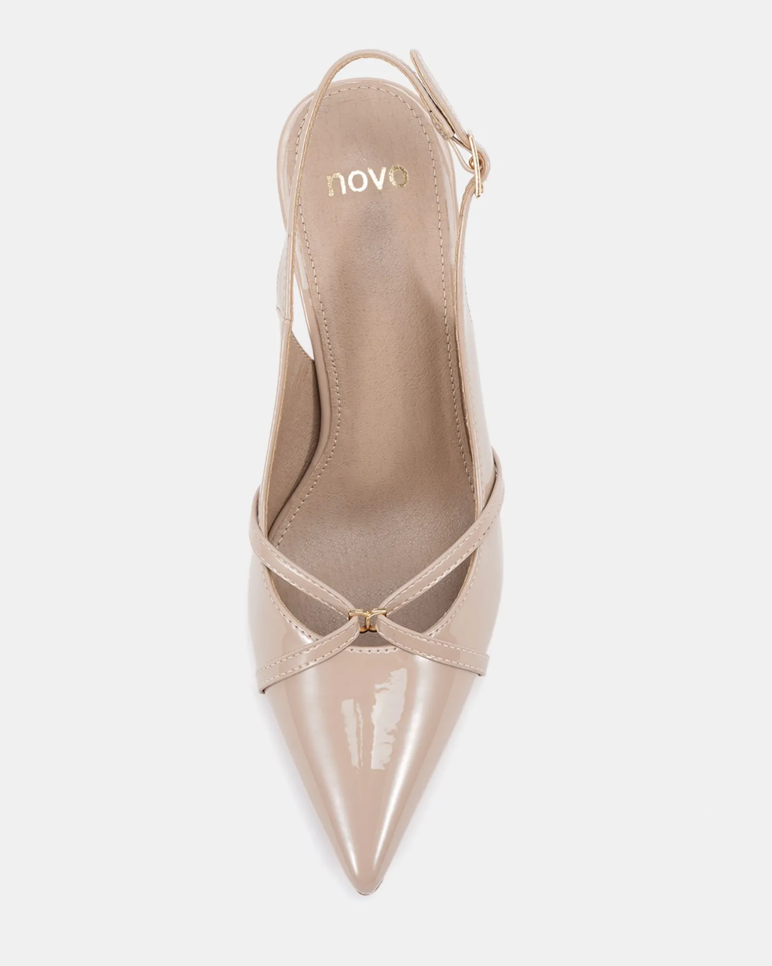 IRONA NEUTRAL PATENT Low Heels