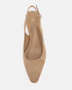 ISREES BISCOFF SUEDE Low Heels