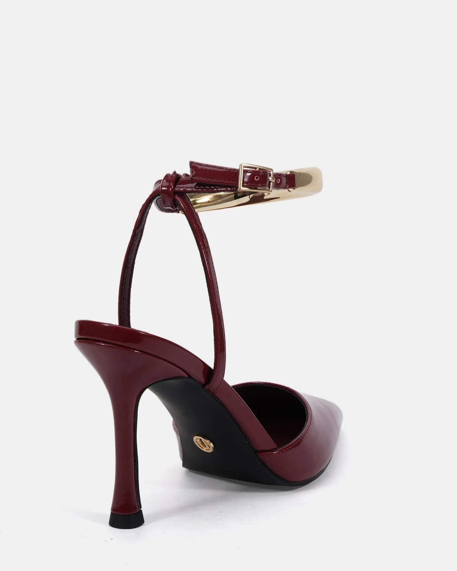 IVAR DEEP RED PATENT High Heels