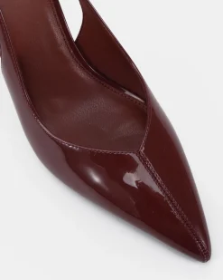 IZAY PLUM PATENT High Heels