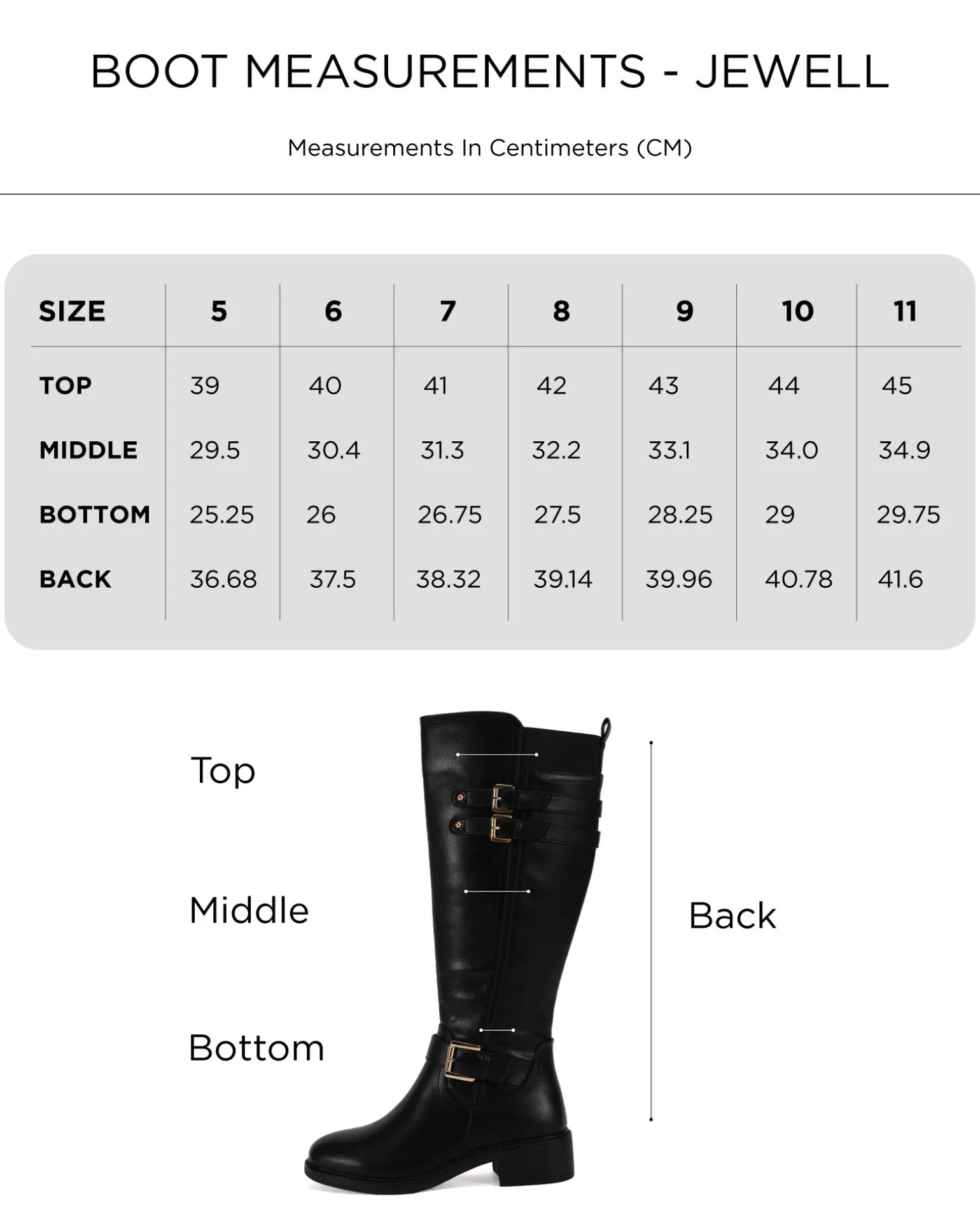 JEWELL BROWN Long Boots