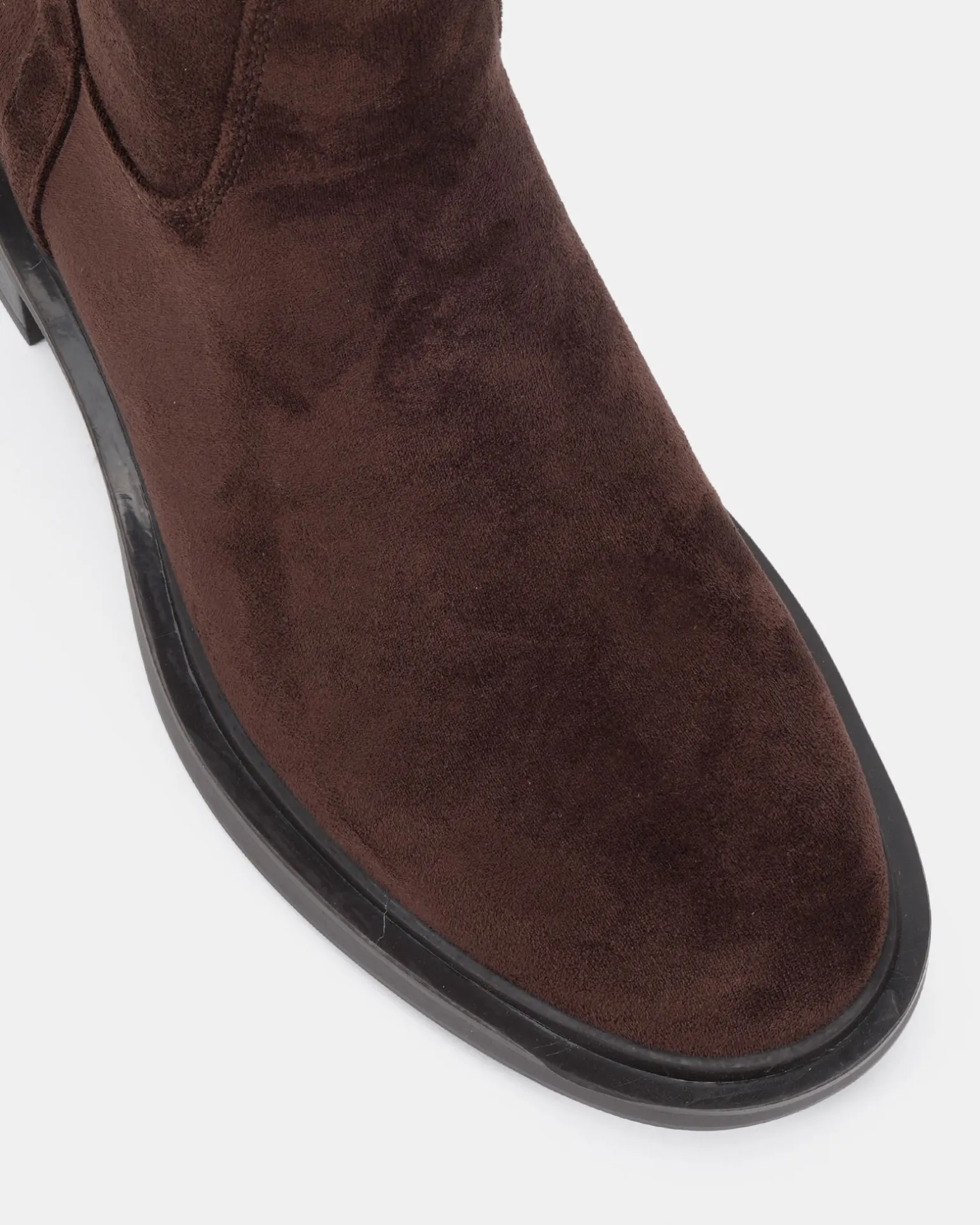 JOLLIE ESPRESSO SUEDE Zip Up Boots