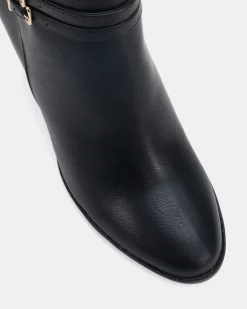 JOURNEE BLACK Ankle Boots