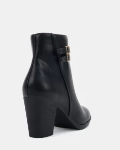 JOURNEE BLACK Ankle Boots