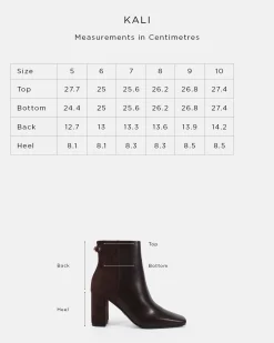 KALI BLACK Heeled Boots