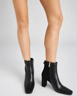 KALI BLACK Heeled Boots