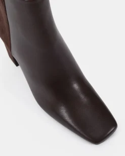 KALI ESPRESSO Heeled Boots