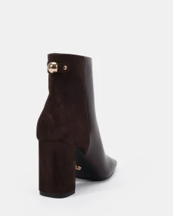 KALI ESPRESSO Heeled Boots