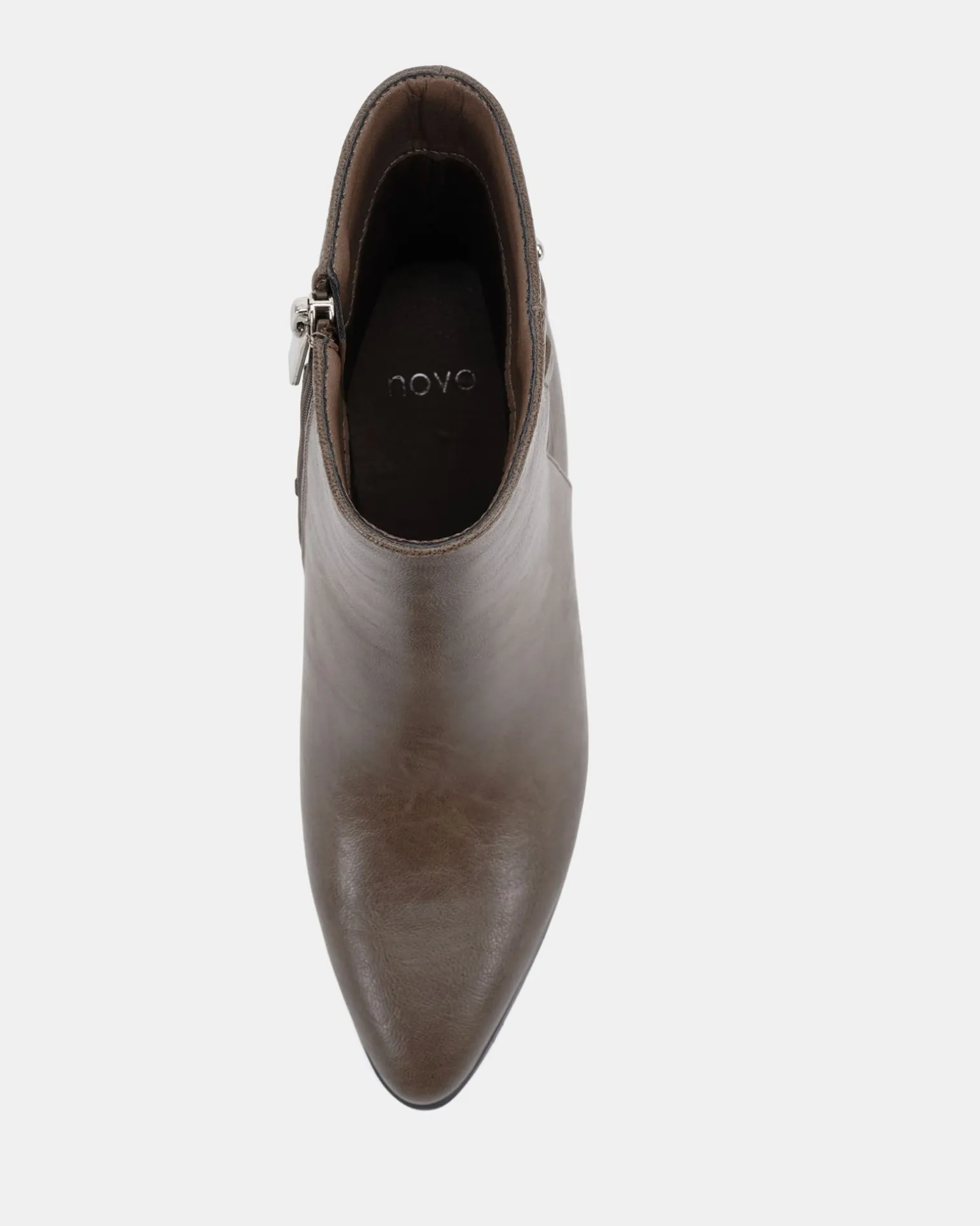 KAMI DARK TAUPE VINTAGE Ankle Boots