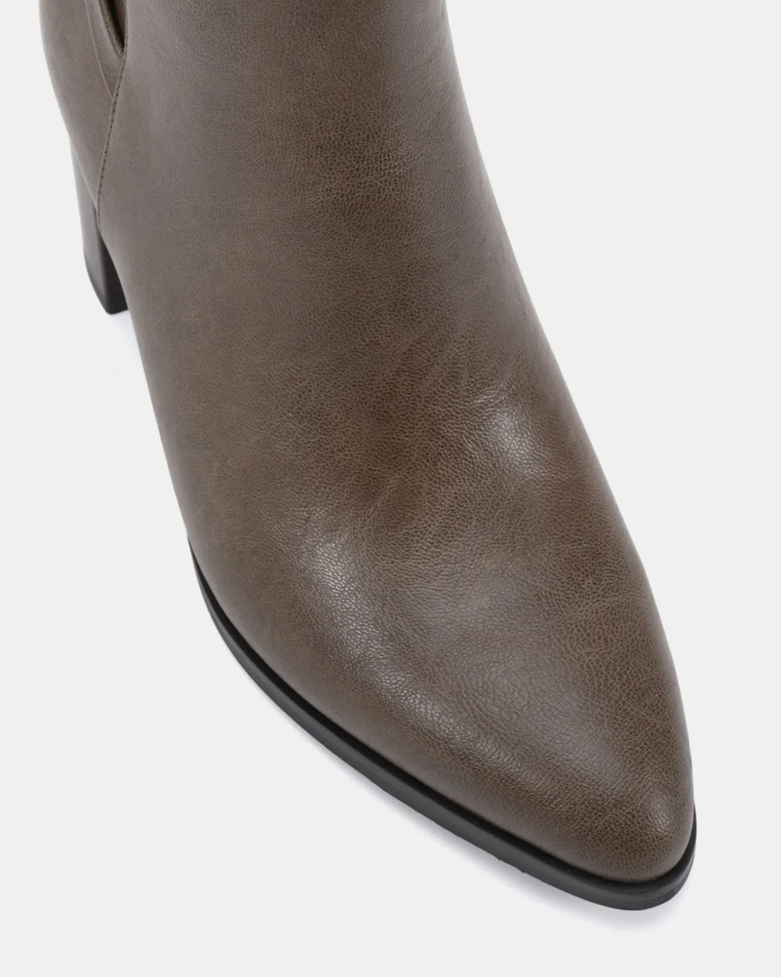 KAMI DARK TAUPE VINTAGE Ankle Boots