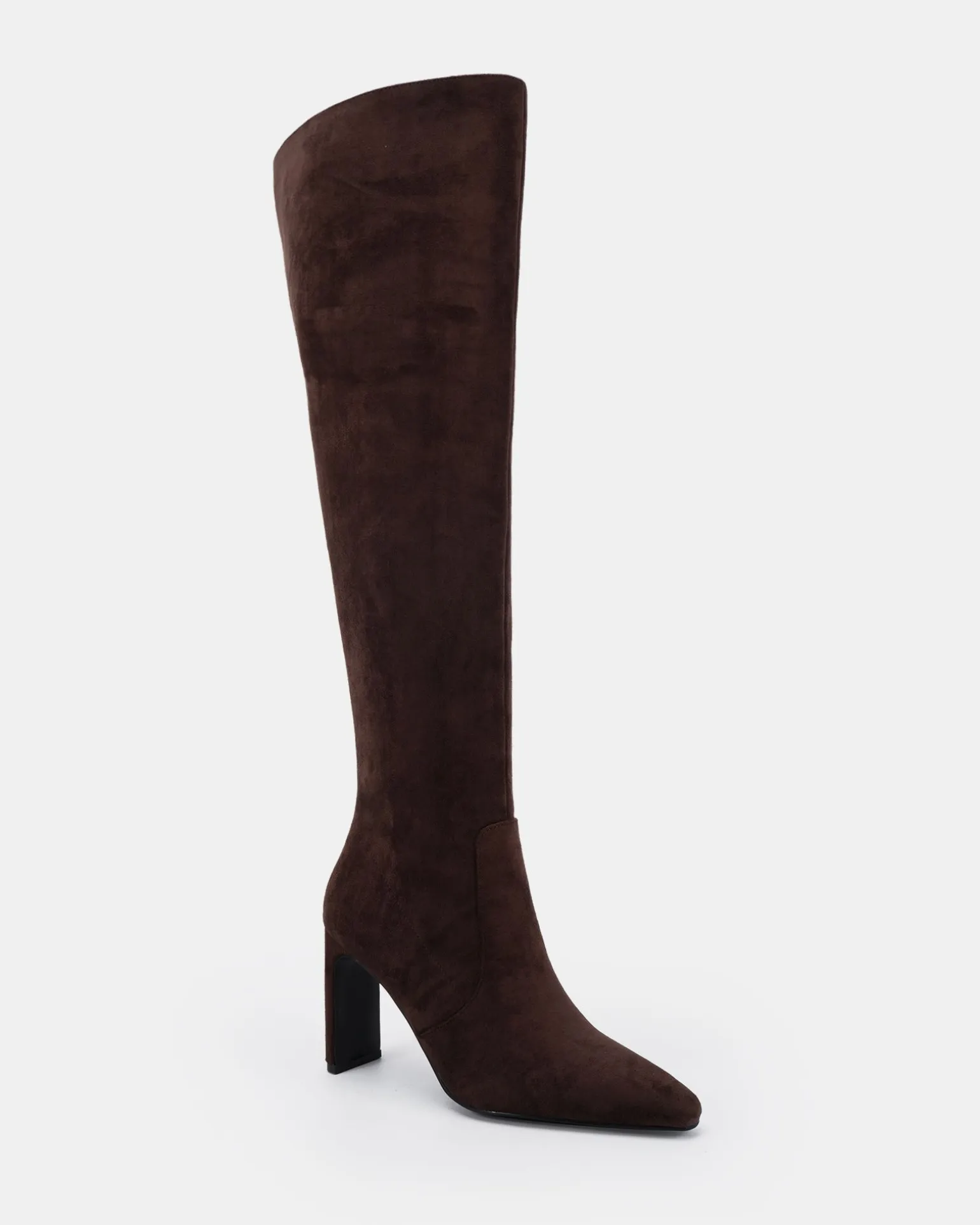 KIYOMI ESPRESSO SUEDE Heeled Boots