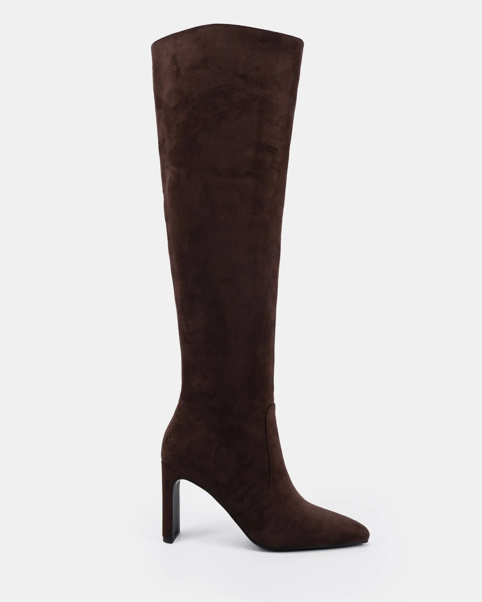 KIYOMI ESPRESSO SUEDE Heeled Boots