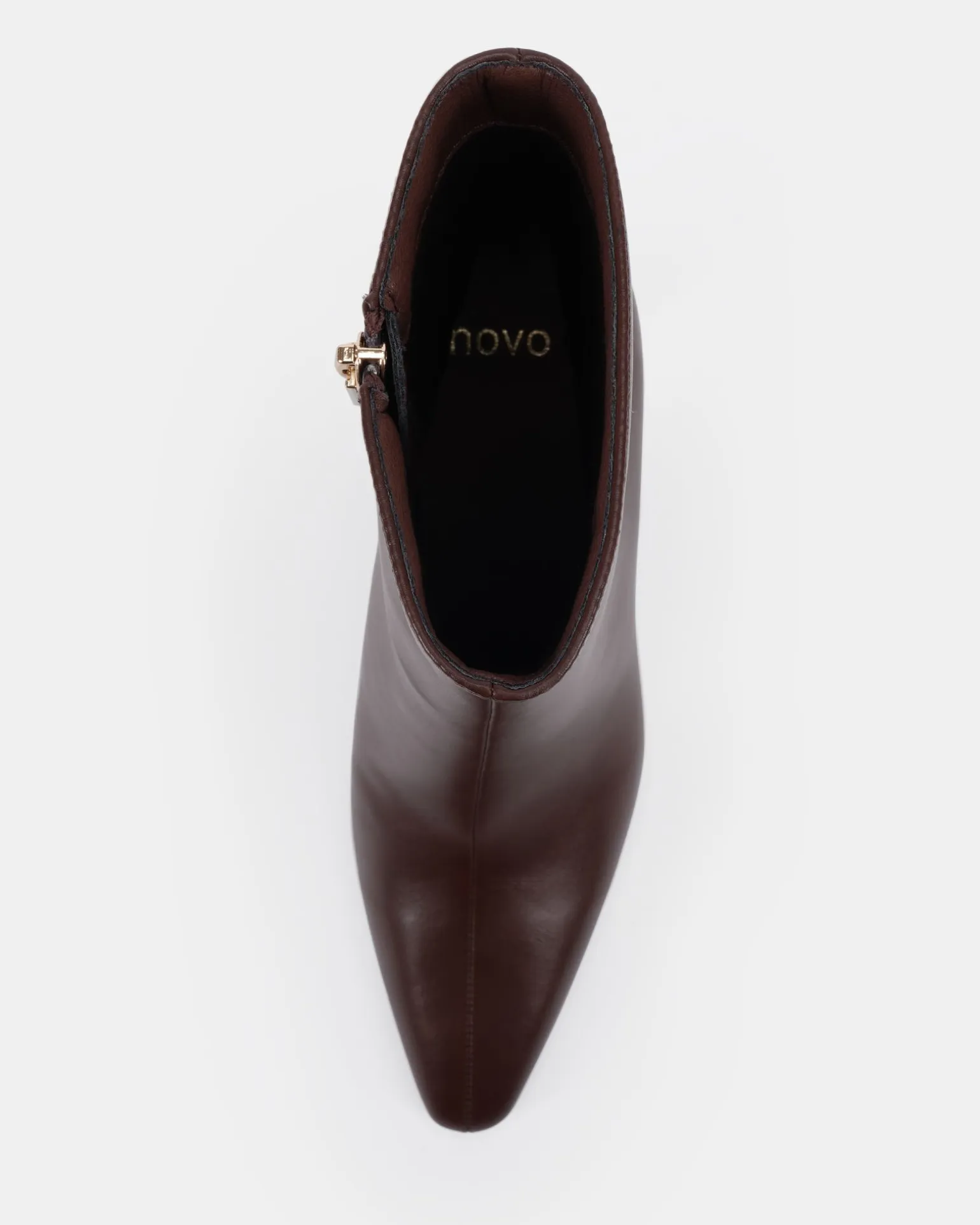KORINA MILK CHOCOLATE Heeled Boots
