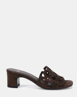 LANTERN ESPRESSO SUEDE Mules